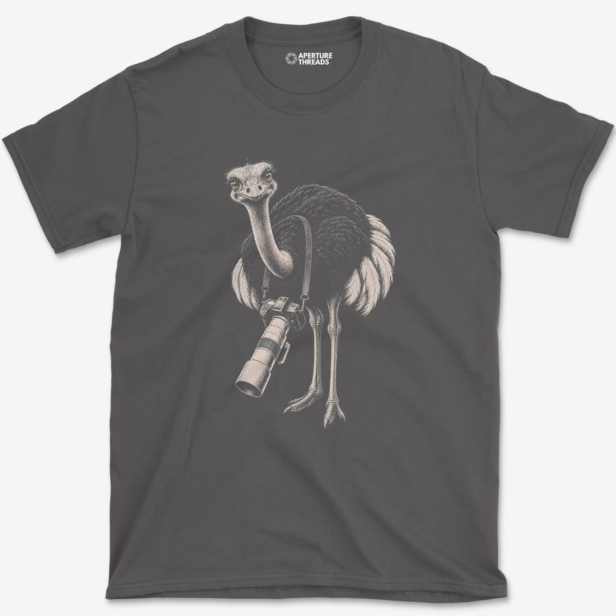 Long Lens Ostrich T-Shirt