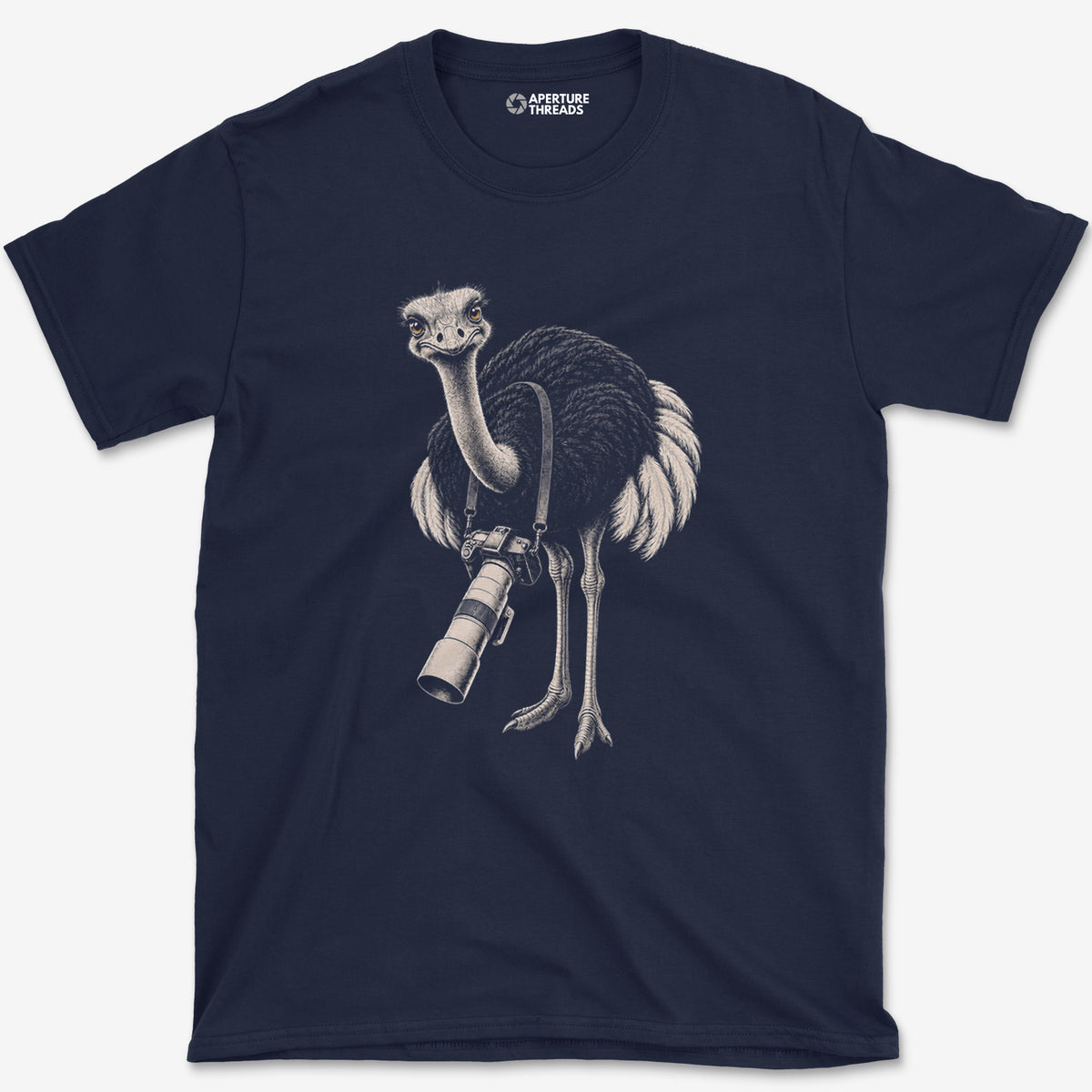 Long Lens Ostrich T-Shirt