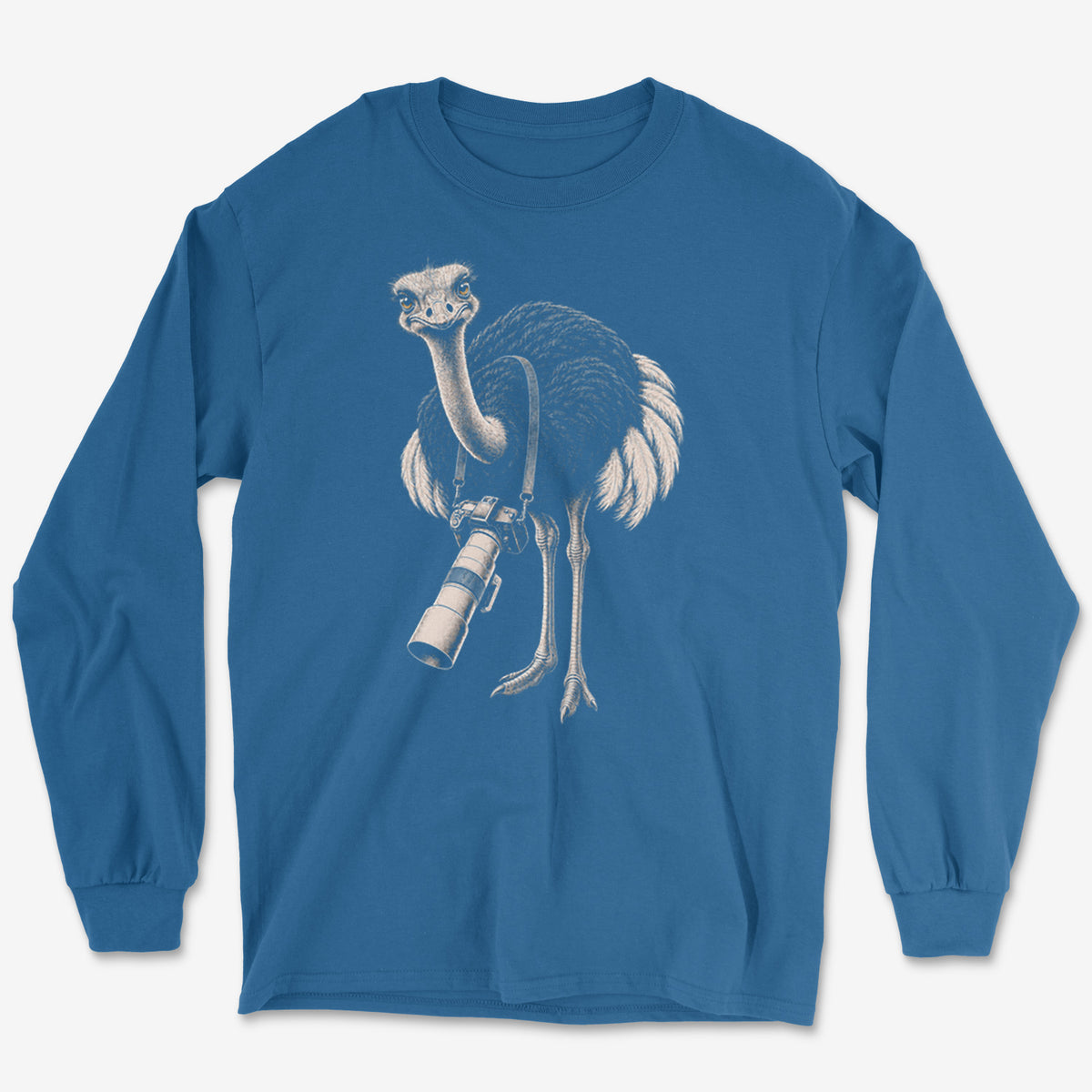 Long Lens Ostrich Long Sleeve Tee