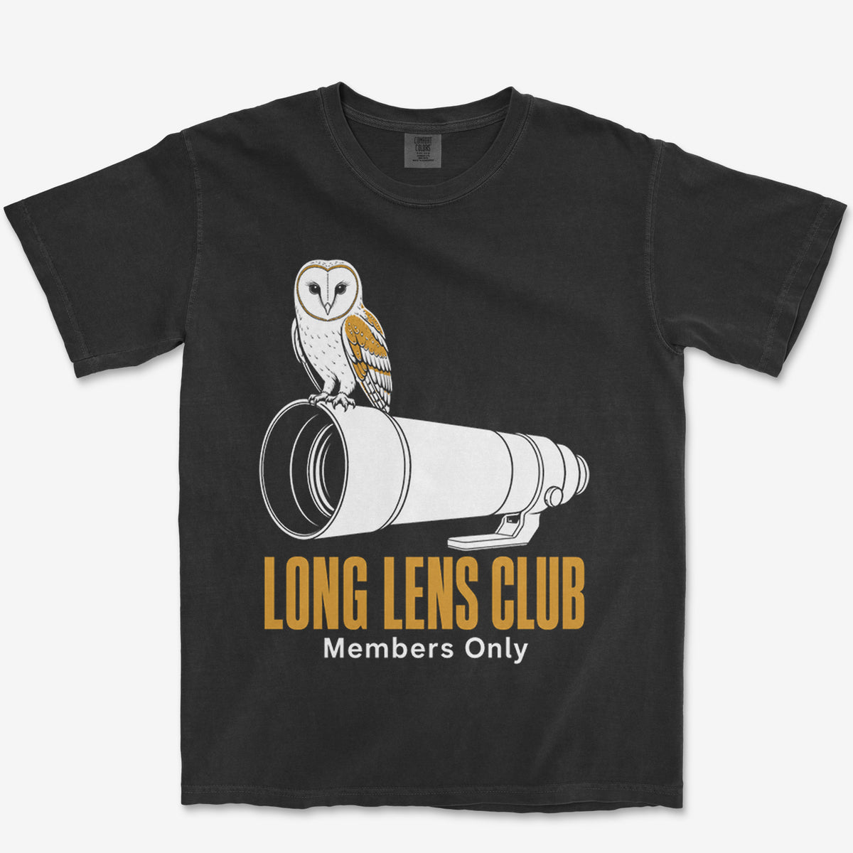 Long Lens Owl Heavyweight Tee