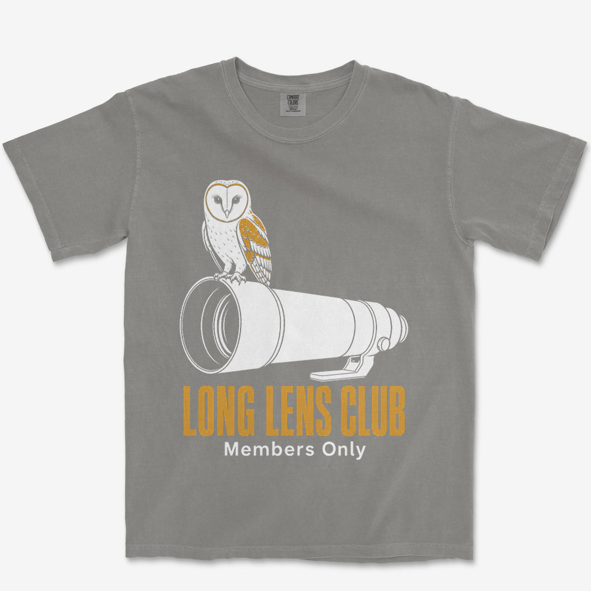 Long Lens Owl Heavyweight Tee