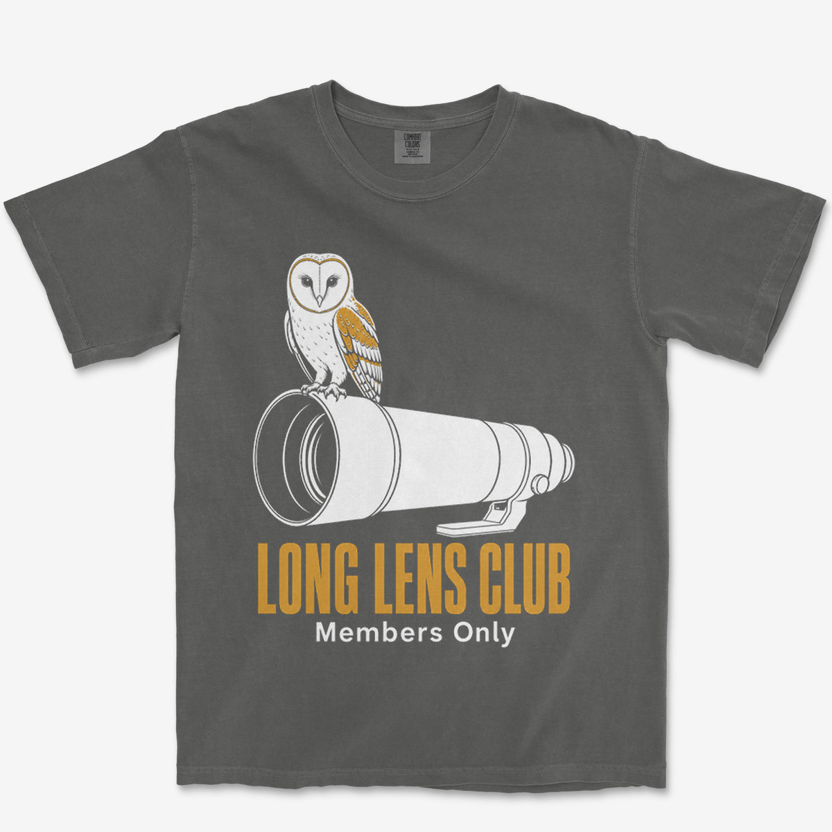 Long Lens Owl Heavyweight Tee
