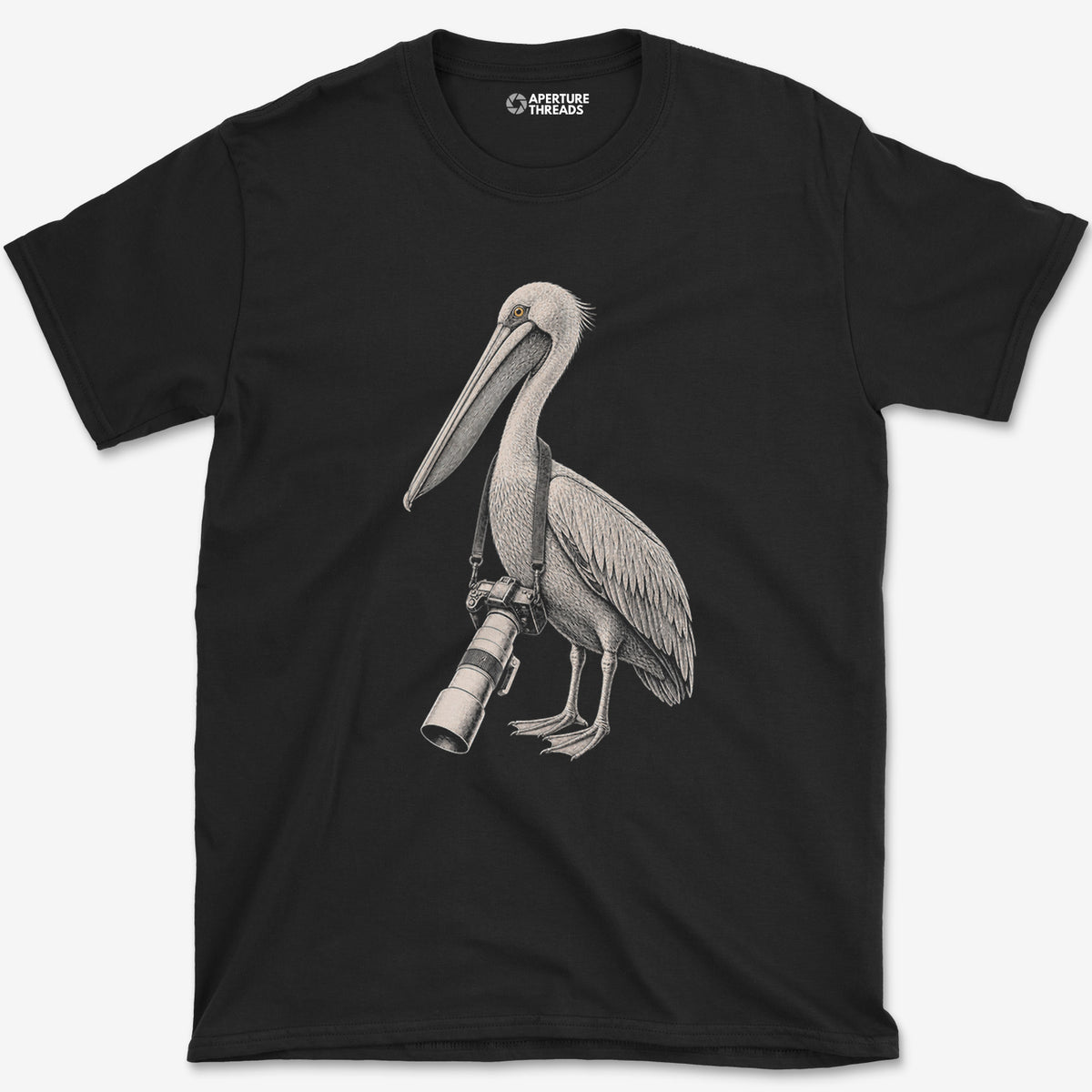 Long Lens Pelican T-Shirt