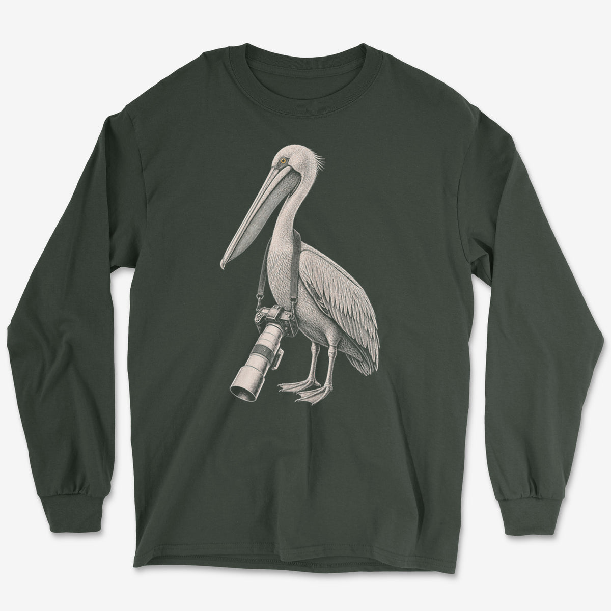 Long Lens Pelican Long Sleeve Tee