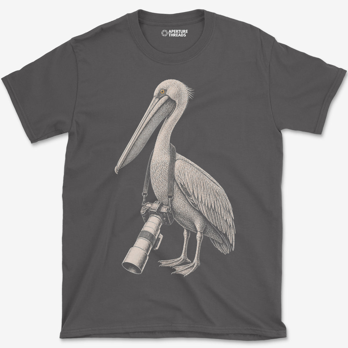 Long Lens Pelican T-Shirt