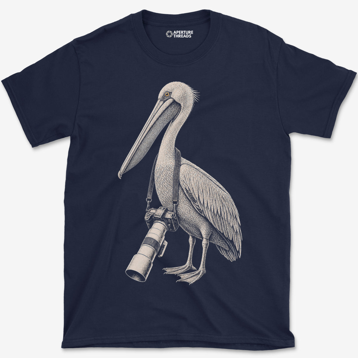 Long Lens Pelican T-Shirt