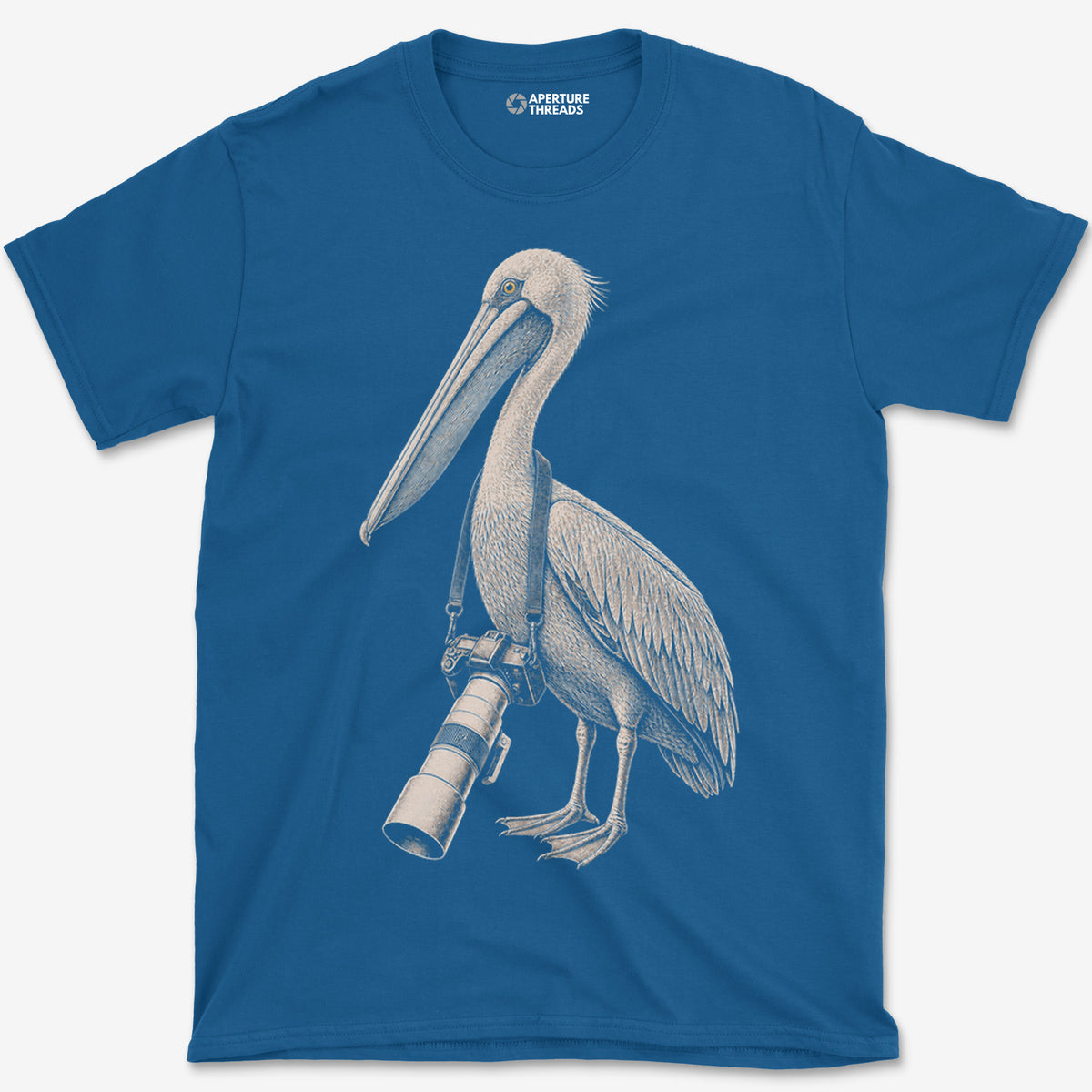 Long Lens Pelican T-Shirt
