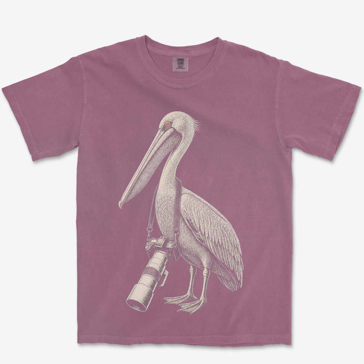 Long Lens Pelican Heavyweight Tee