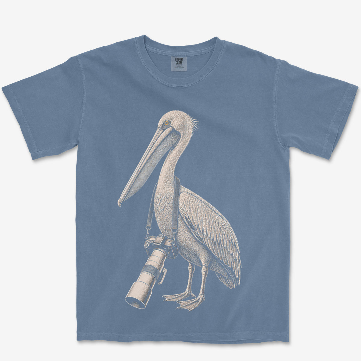Long Lens Pelican Heavyweight Tee