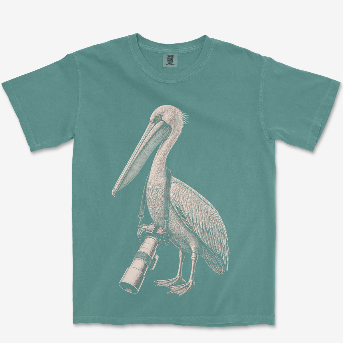 Long Lens Pelican Heavyweight Tee
