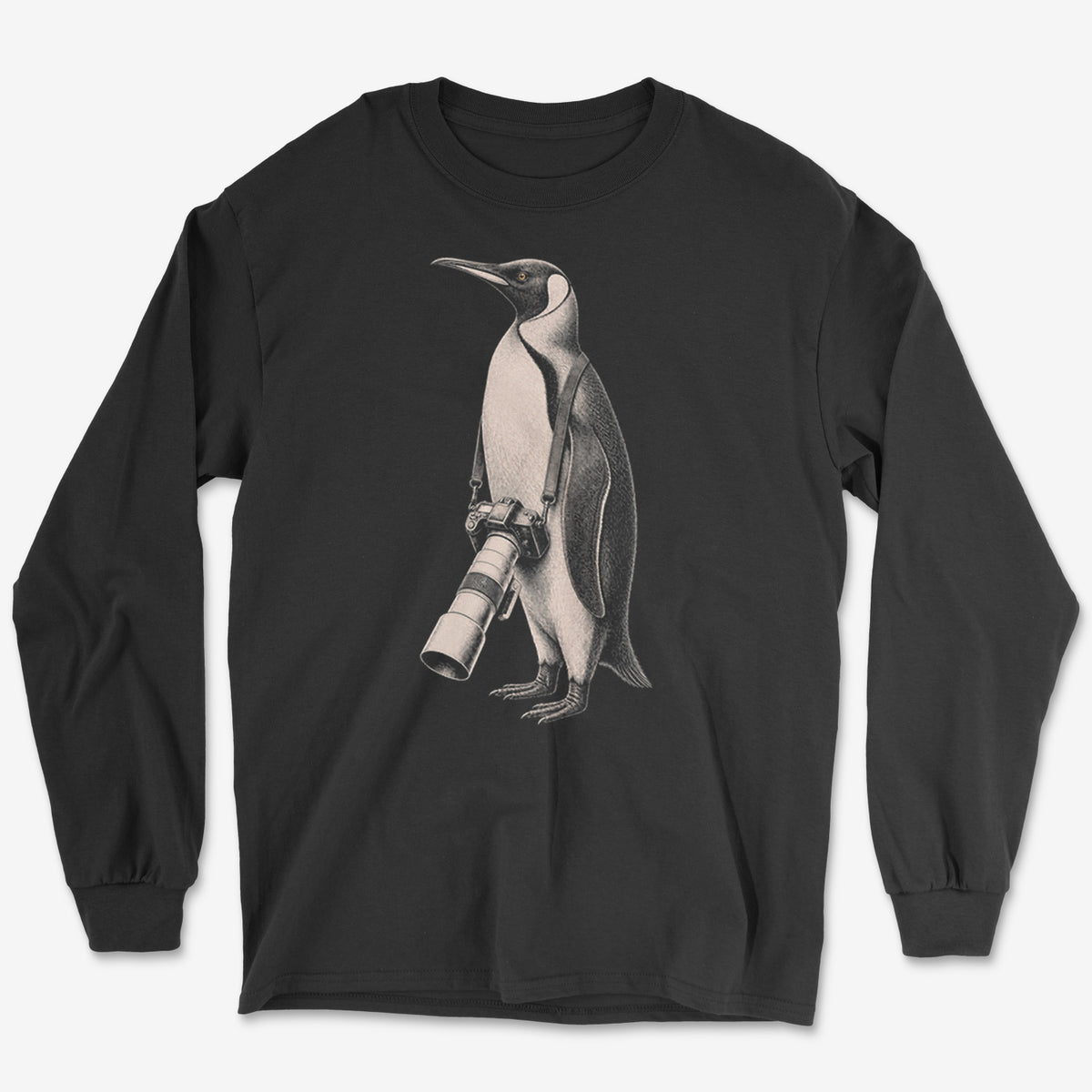 Long Lens Penguin Long Sleeve Tee