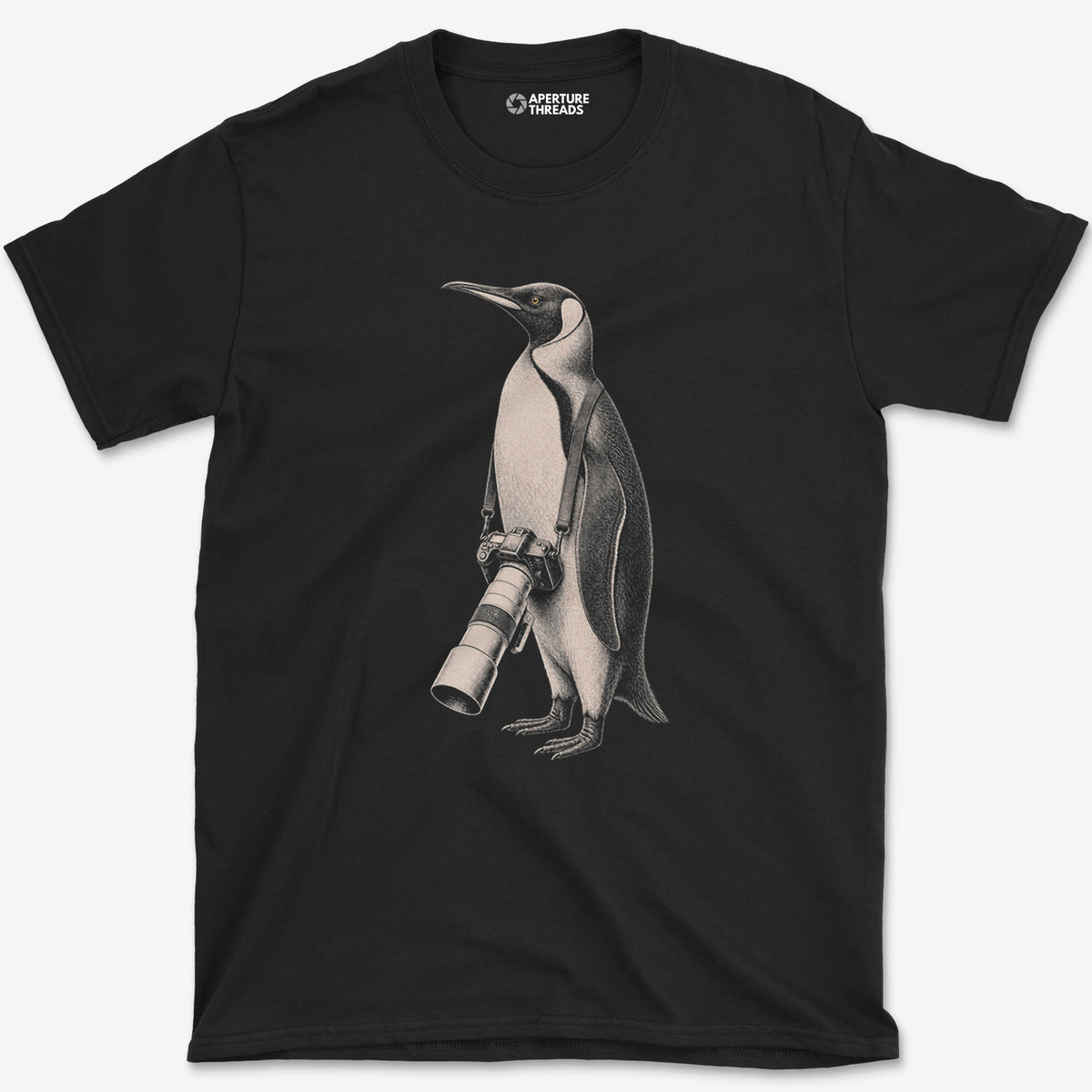 Long Lens Penguin T-Shirt