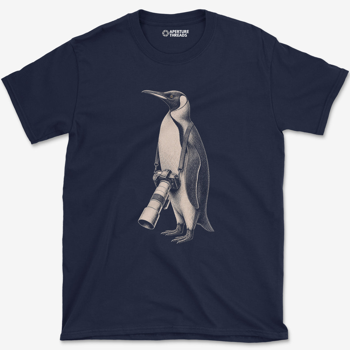 Long Lens Penguin T-Shirt