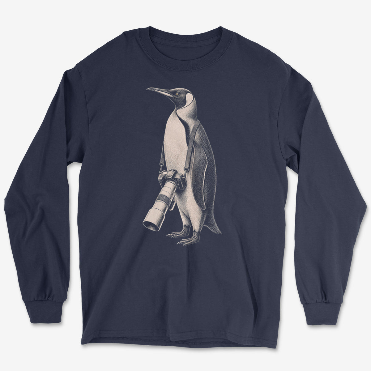 Long Lens Penguin Long Sleeve Tee