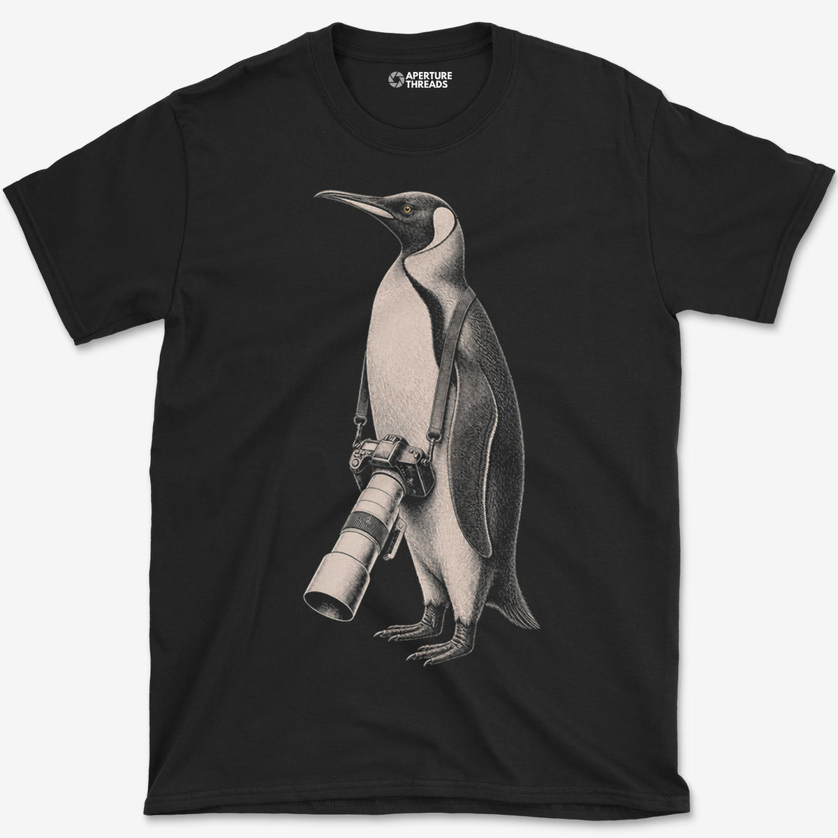 Long Lens Penguin T-Shirt