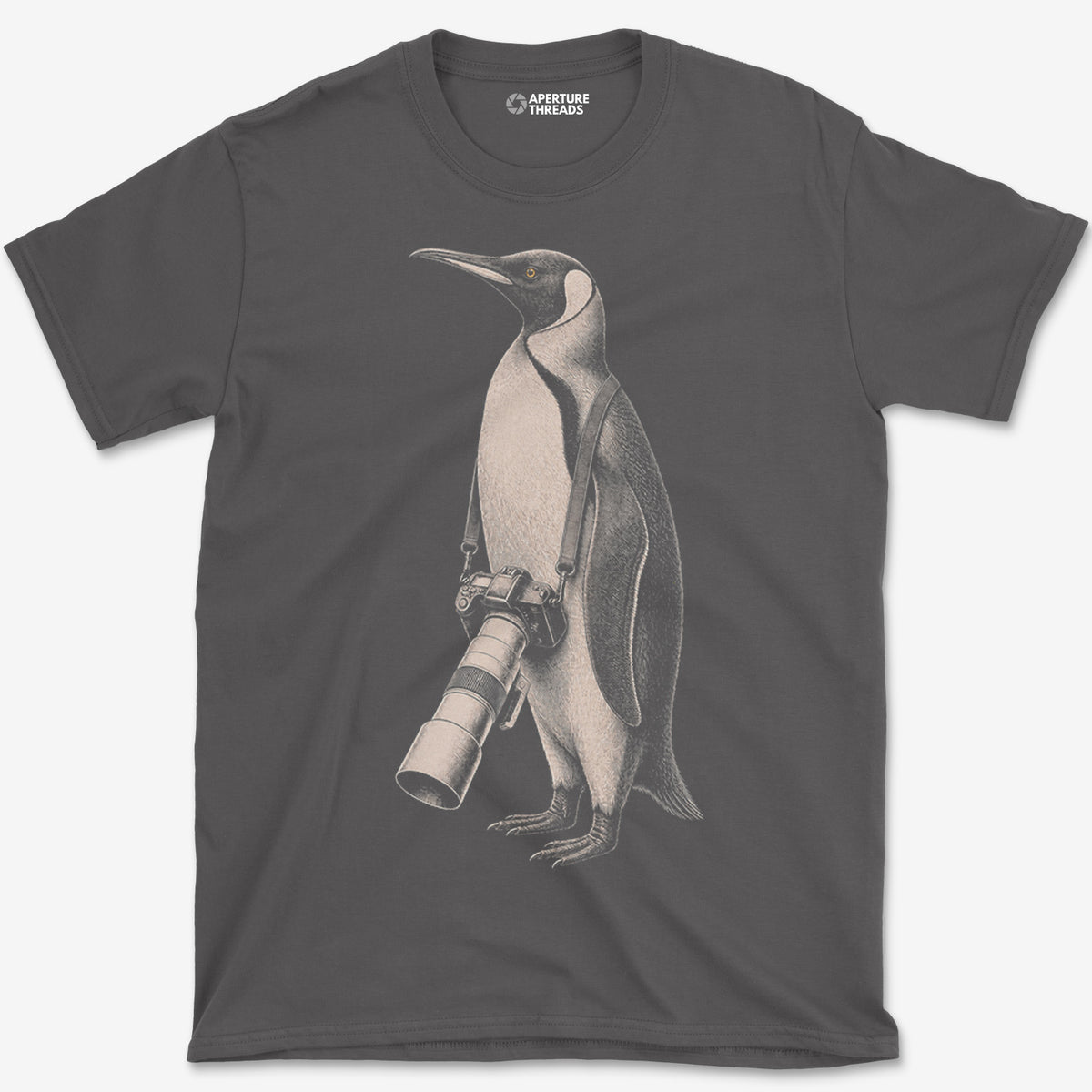 Long Lens Penguin T-Shirt