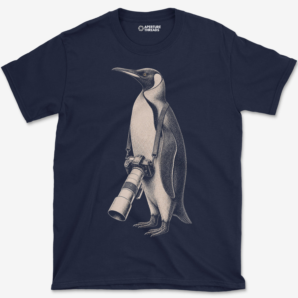 Long Lens Penguin T-Shirt