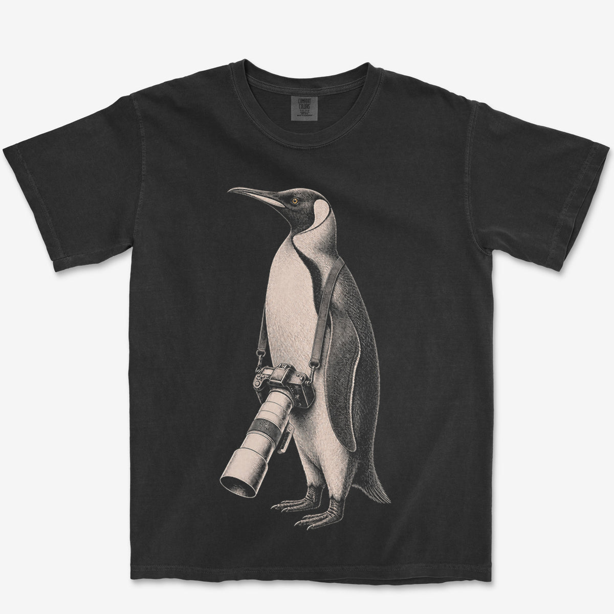 Long Lens Penguin Heavyweight Tee