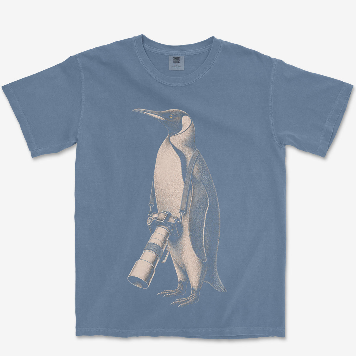 Long Lens Penguin Heavyweight Tee
