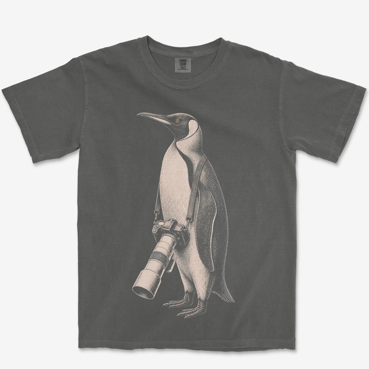 Long Lens Penguin Heavyweight Tee