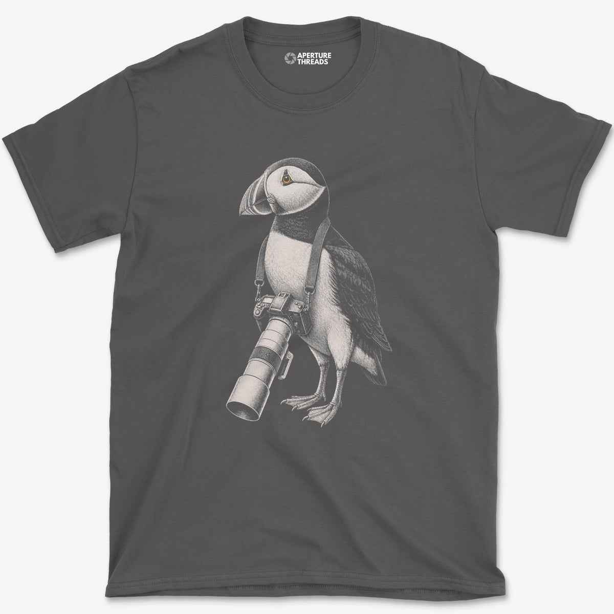 Long Lens Puffin T-Shirt