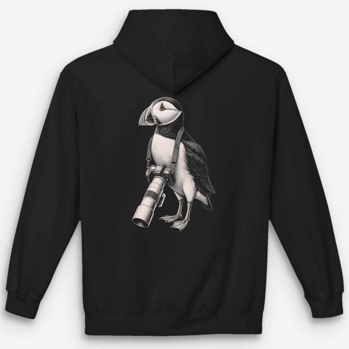 Long Lens Puffin Hoodie