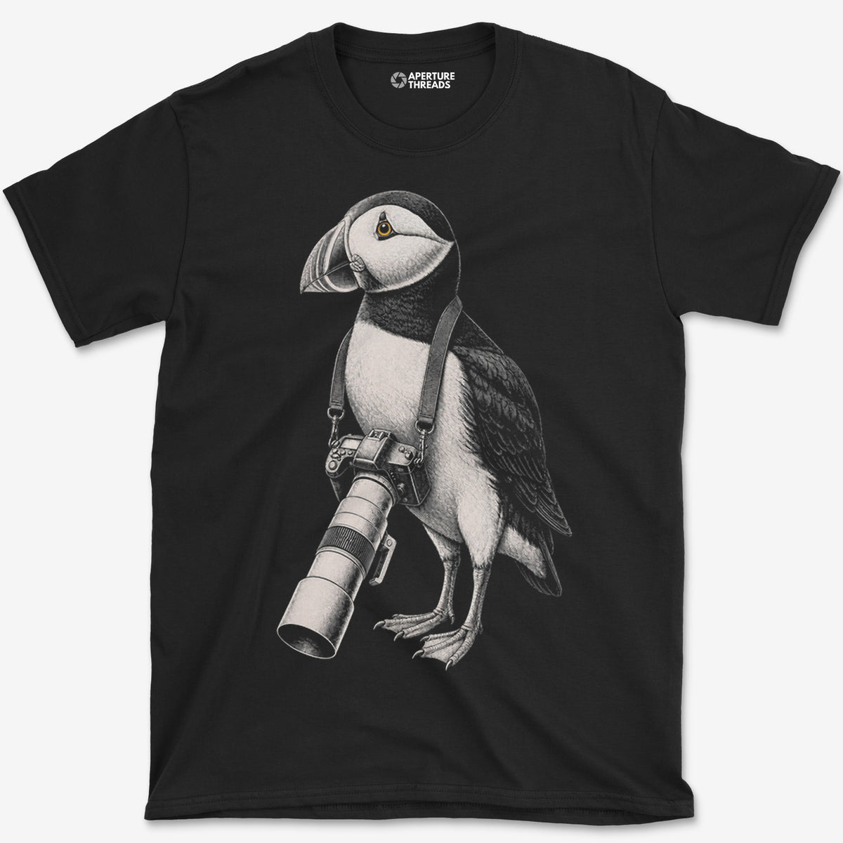 Long Lens Puffin T-Shirt