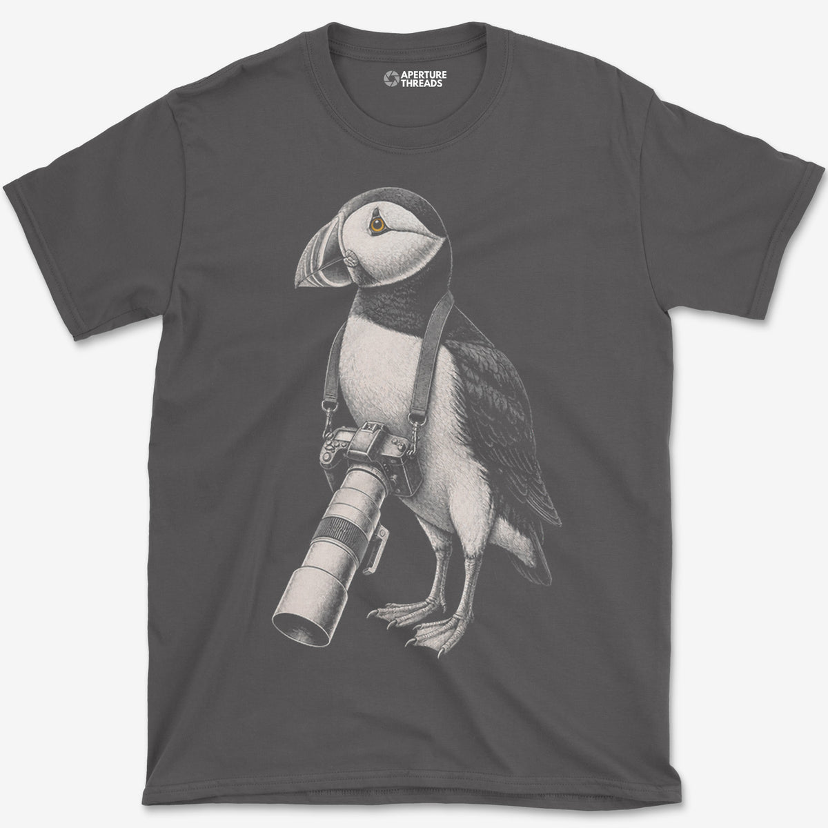 Long Lens Puffin T-Shirt