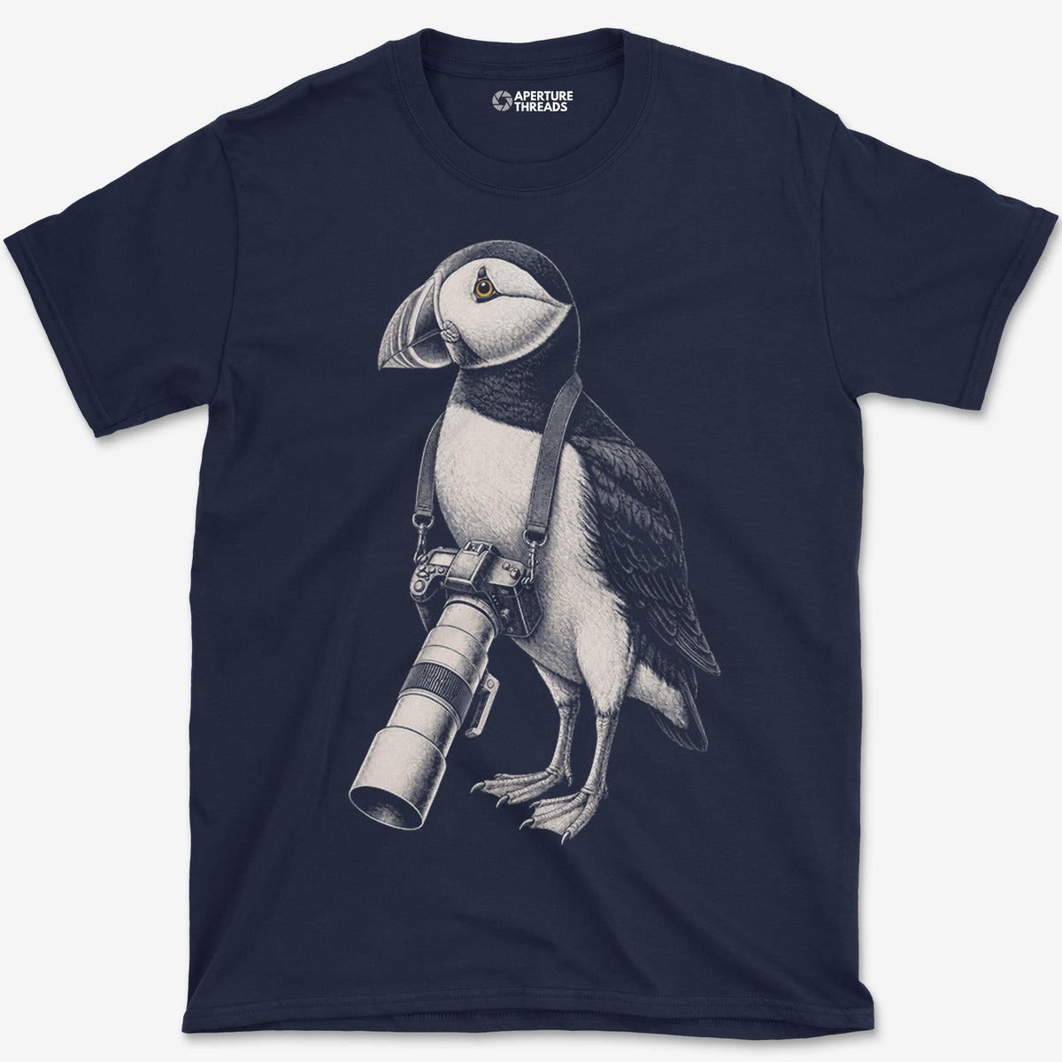 Long Lens Puffin T-Shirt