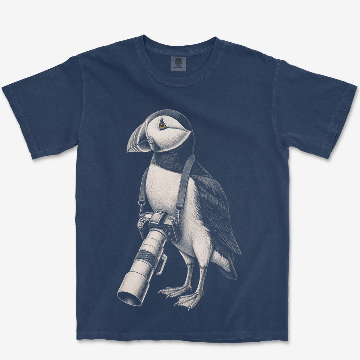Long Lens Puffin Heavyweight Tee