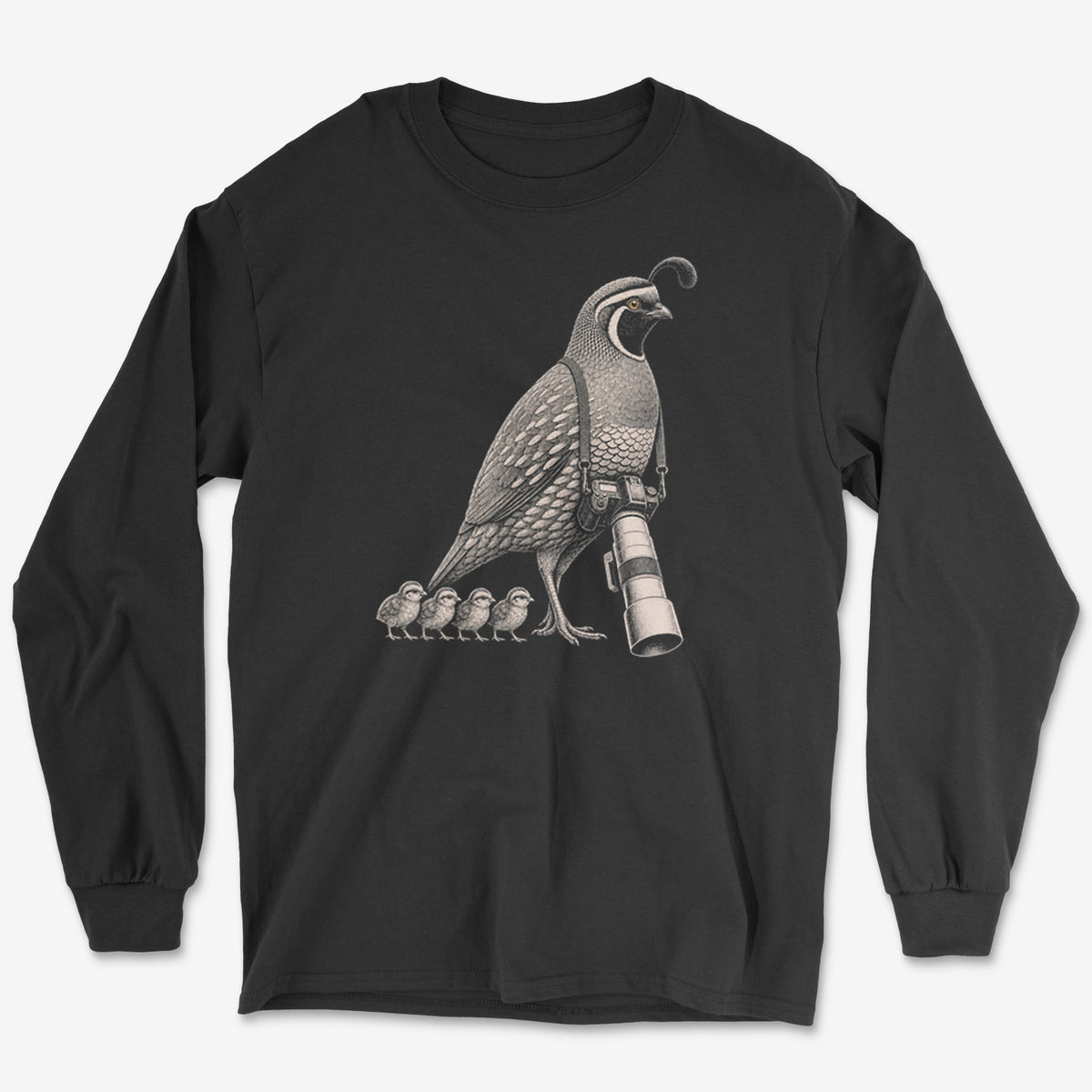 Long Lens Quail Long Sleeve Tee
