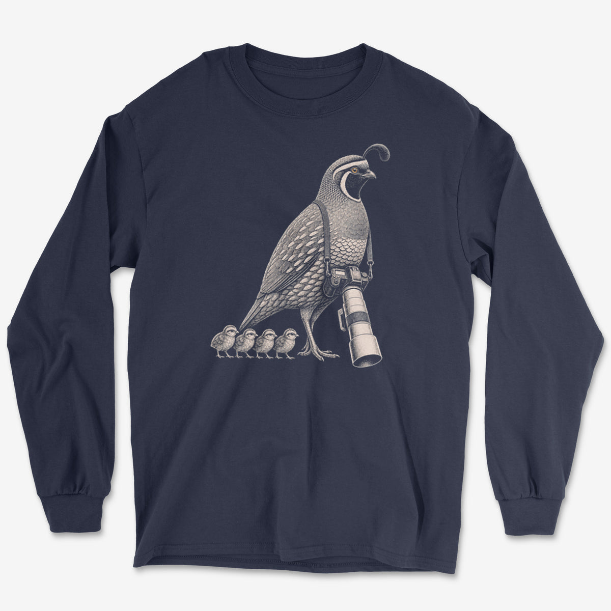 Long Lens Quail Long Sleeve Tee