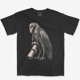 Long Lens Raven Tee — black