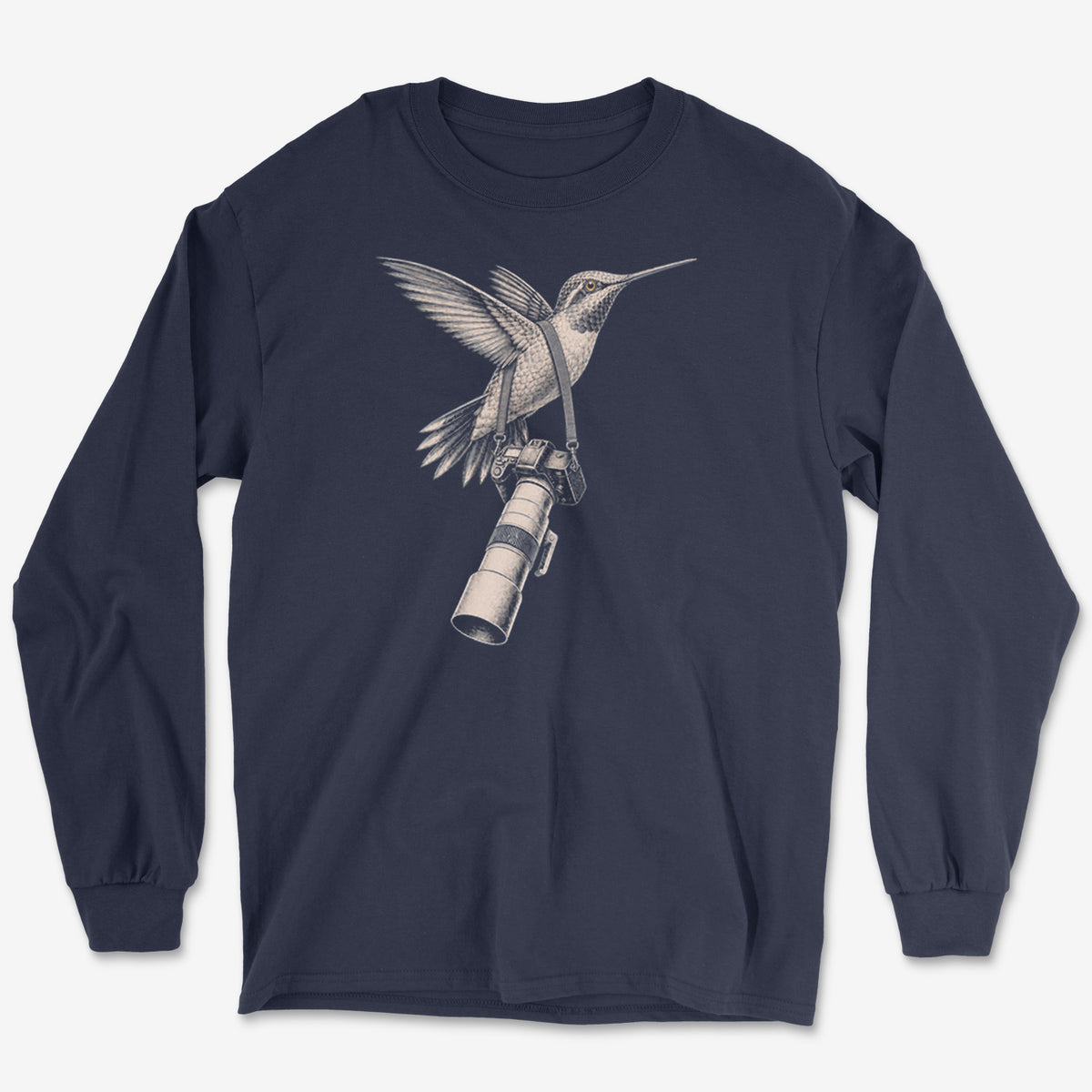 Long Lens Ruby-throat Long Sleeve Tee