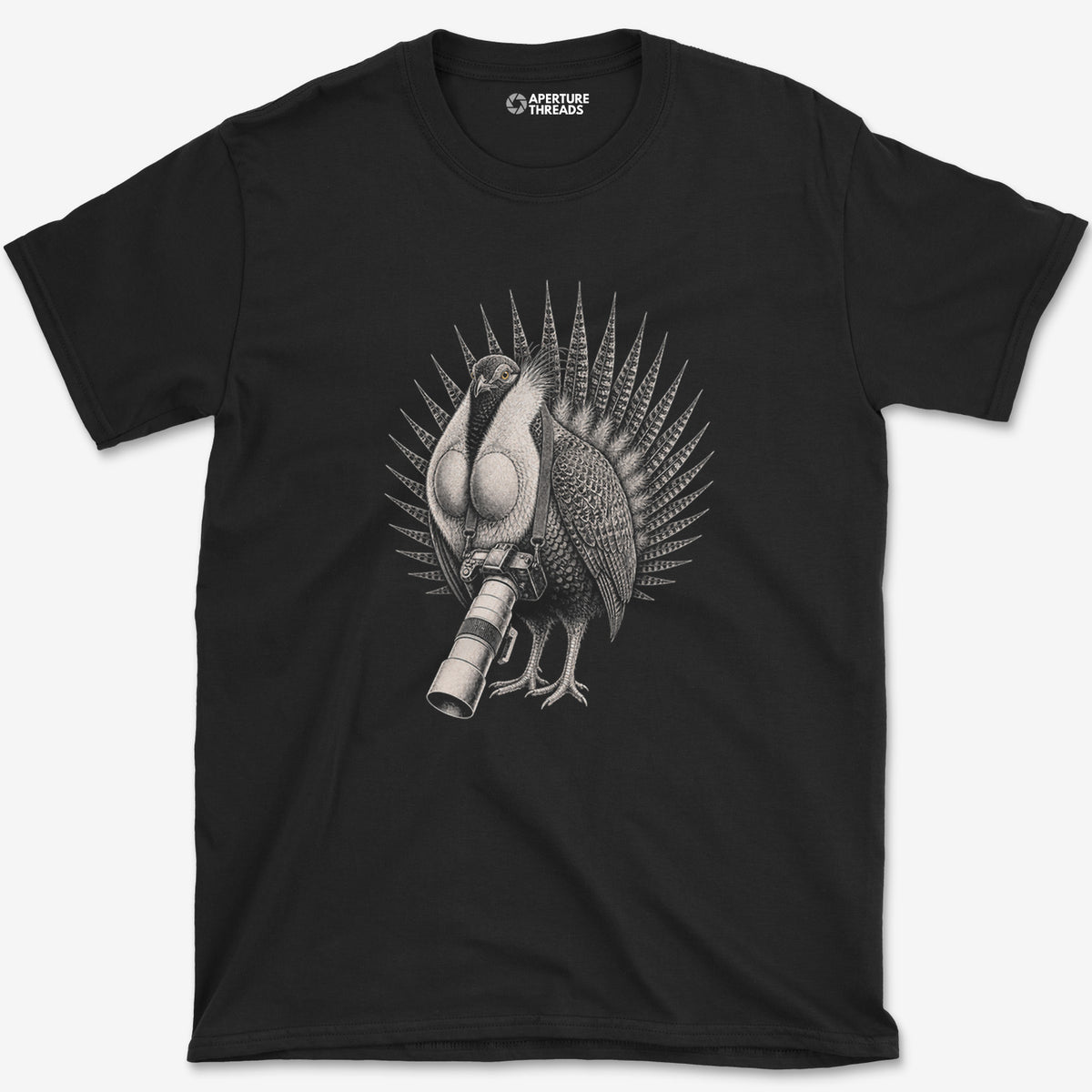 Long Lens Sage Grouse T-Shirt