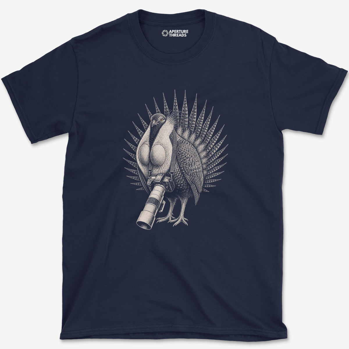 Long Lens Sage Grouse T-Shirt