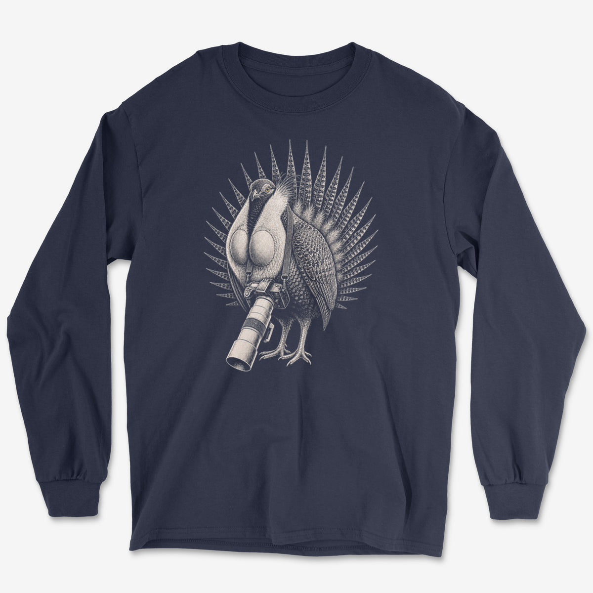 Long Lens Sage Grouse Long Sleeve Tee