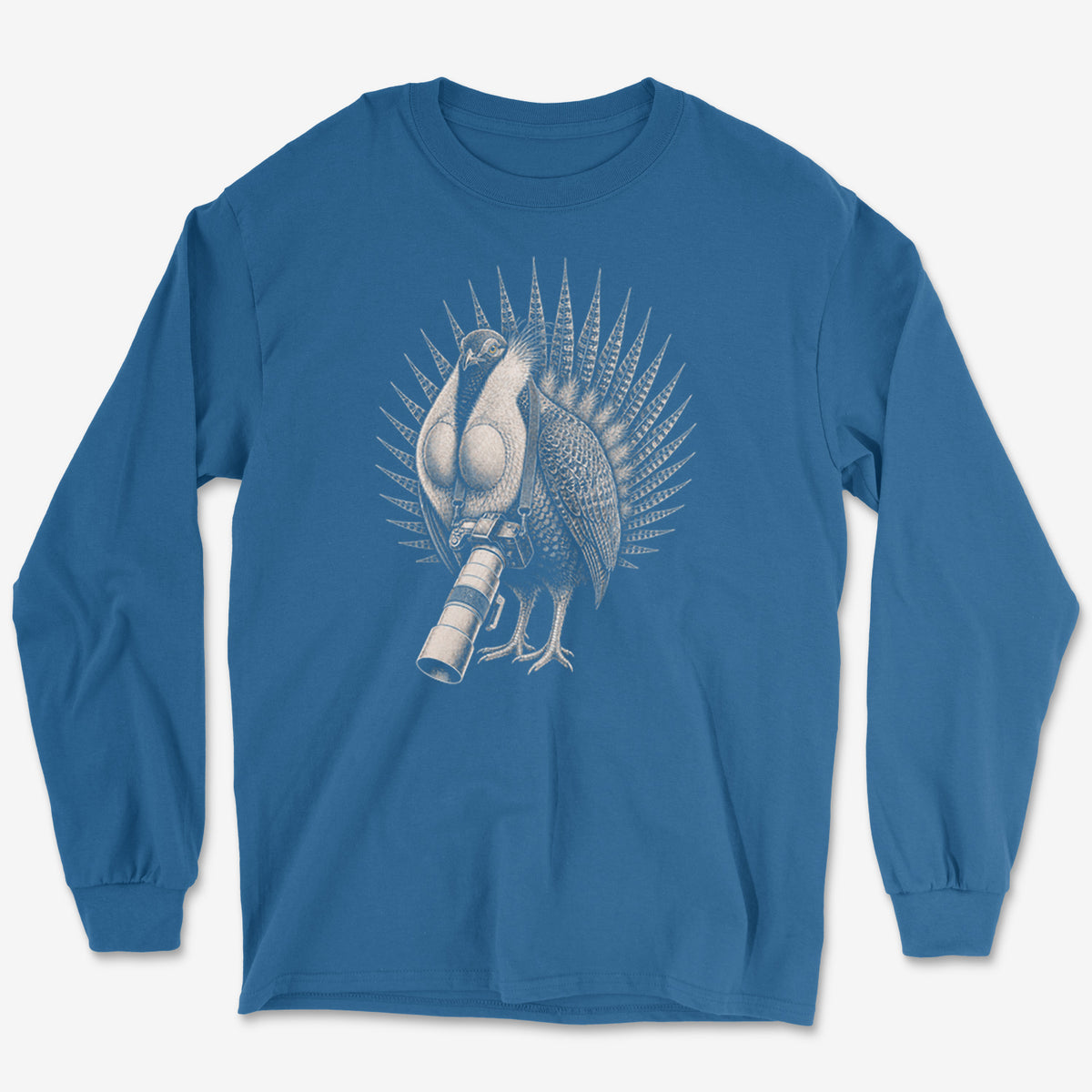 Long Lens Sage Grouse Long Sleeve Tee