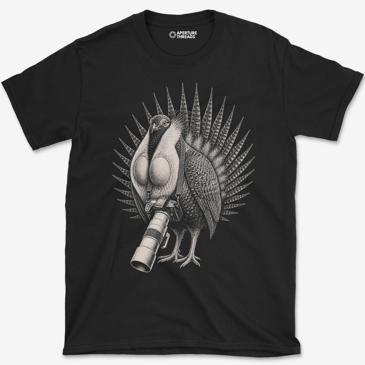 Long Lens Sage Grouse T-Shirt