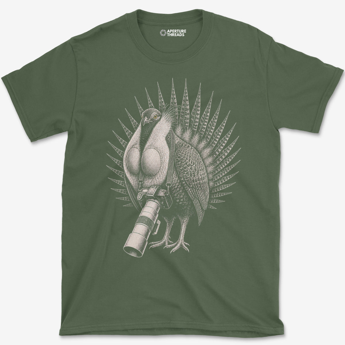 Long Lens Sage Grouse T-Shirt