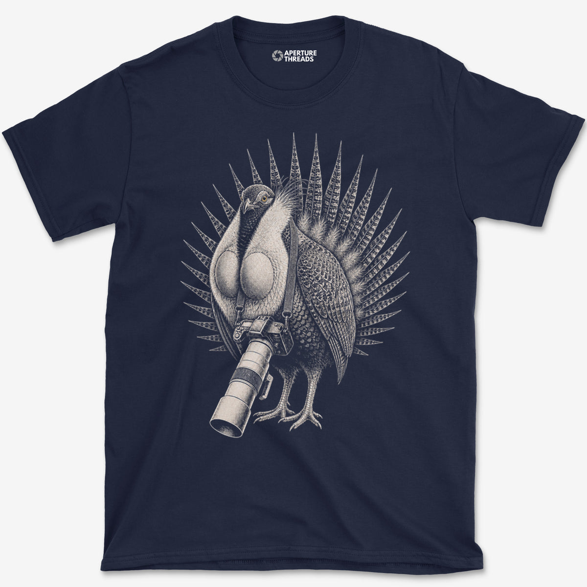 Long Lens Sage Grouse T-Shirt