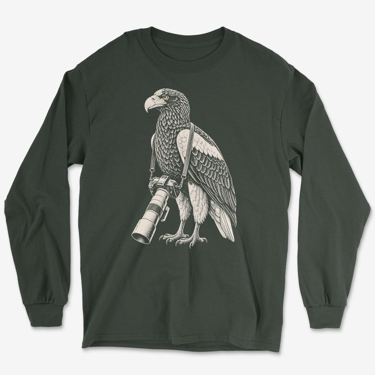 Long Lens Sea Eagle Long Sleeve Tee