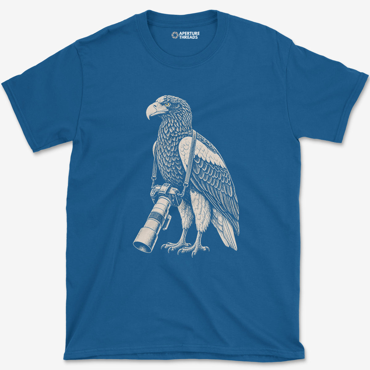 Long Lens Sea Eagle T-Shirt — royal