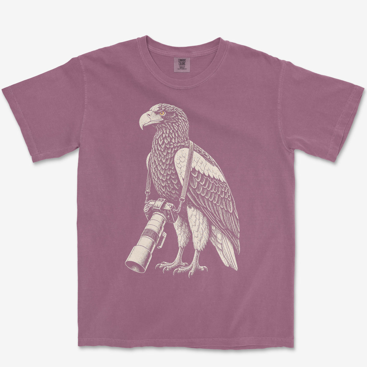Long Lens Sea Eagle Tee — berry