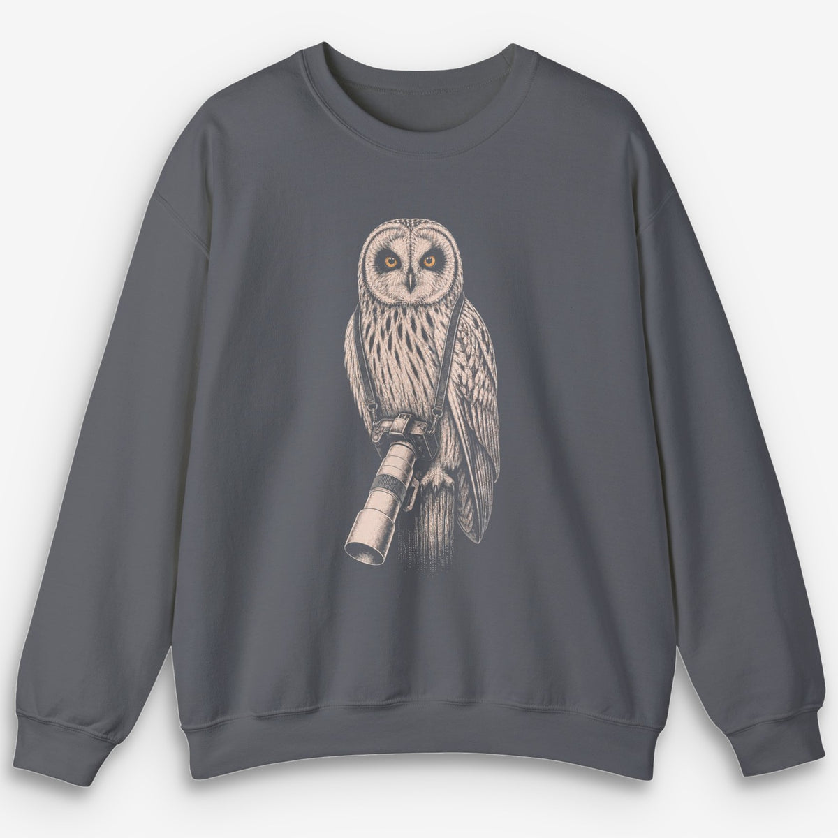 Long Lens Short-eared Owl Sweatshirt