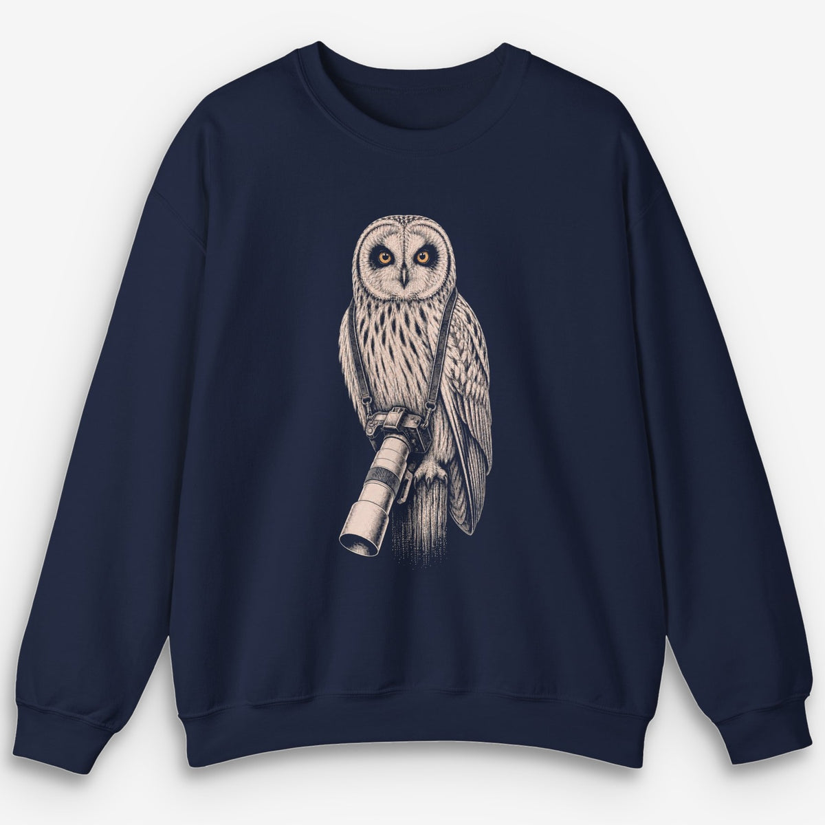 Long Lens Short-eared Owl Sweatshirt