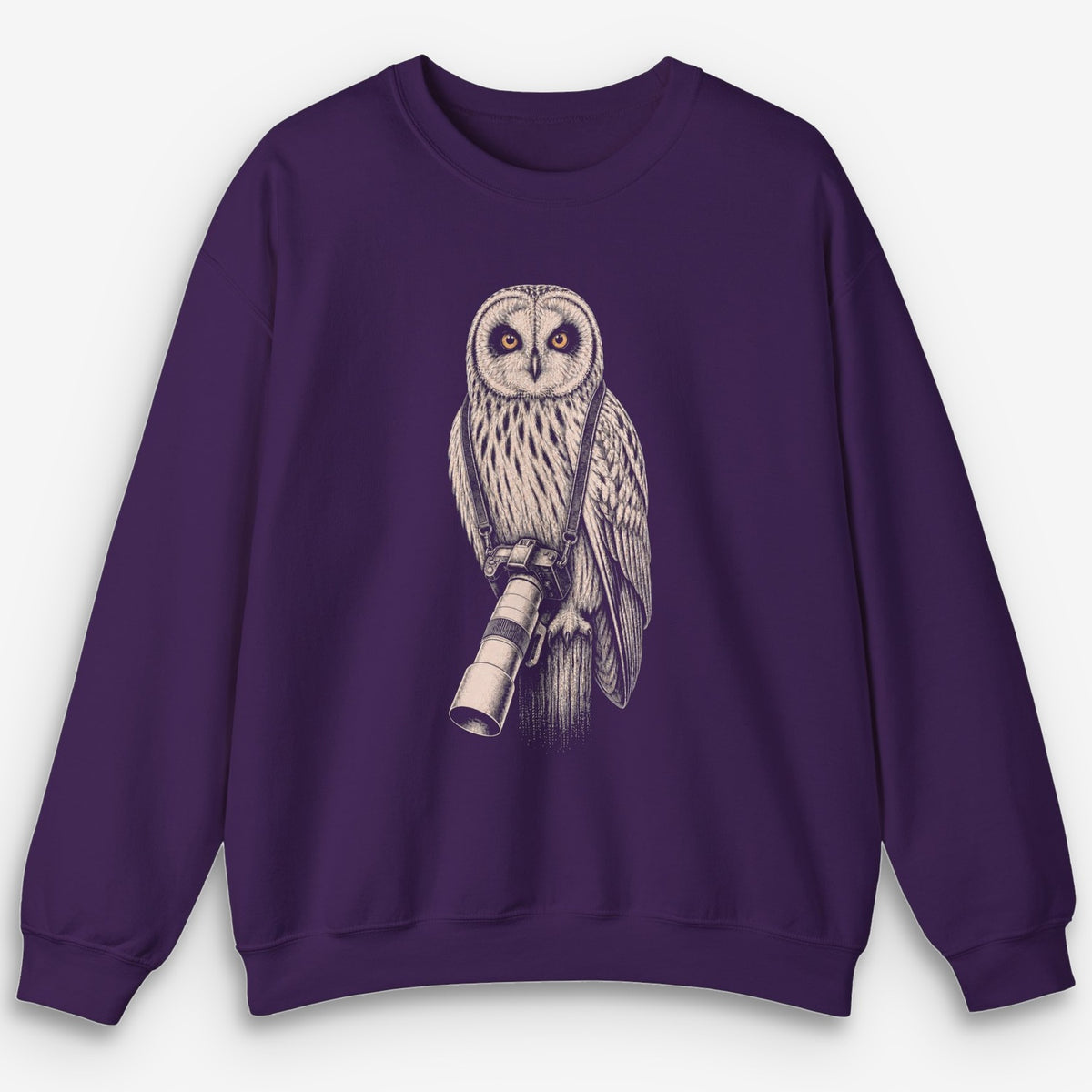 Long Lens Short-eared Owl Sweatshirt