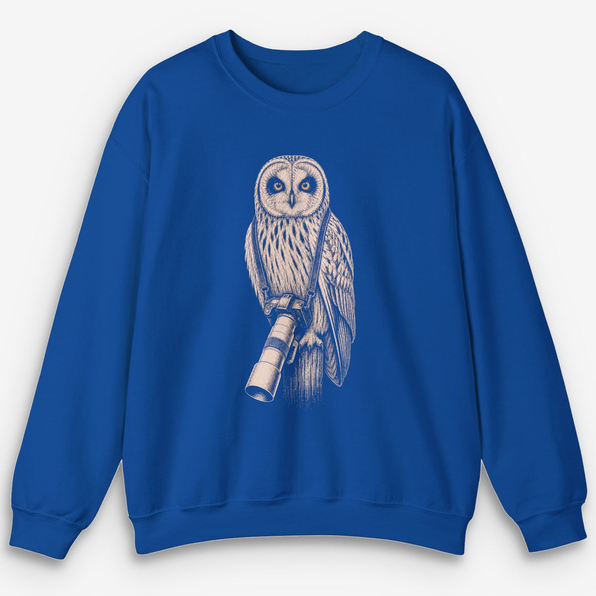 Long Lens Short-eared Owl Sweatshirt