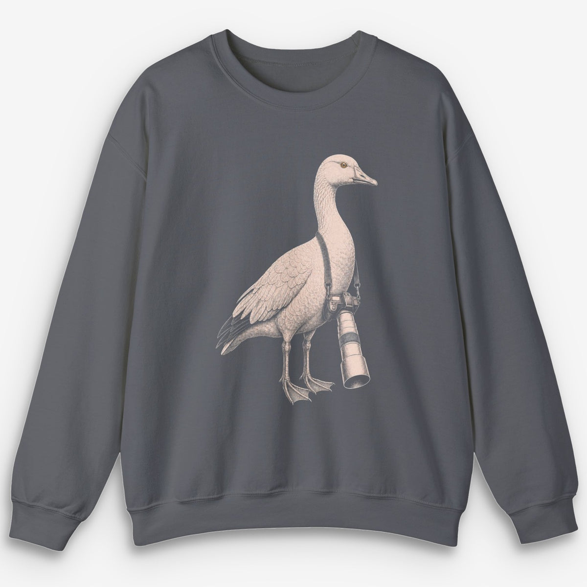 Long Lens Snow Goose Sweatshirt