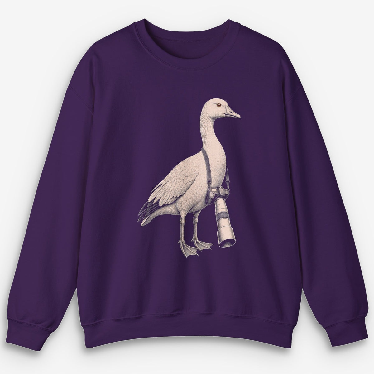 Long Lens Snow Goose Sweatshirt